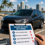 Seguro de auto en Florida y aumento de tarifas